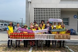 삼산면 자원봉사상담가,  2025년 APEC 등 인천 유치지지 릴레이 선언