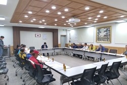 송해면, 동절기 대비 제설단 간담회 개최