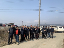 송해면 이장단, 봄맞이 환경정화 활동 전개