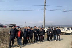 송해면 이장단, 봄맞이 환경정화 활동 전개