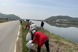 길상면 주민자치위원회, 길정천 일대 환경정화 활동