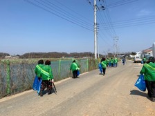 길상면 새마을부녀회, 온수천 환경정화