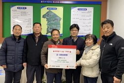 송해면 농업경영인회·여성농업인연합회, 훈훈한 기부