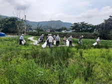 화도면, 6.25참전 청소년 유격대  환경정화 활동 실시 