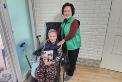 삼산면 새마을부녀회, 어버이날 맞이 음식 나눔