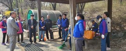 선원면 바르게살기위원회,  찬우물 환경정화 봉사활동 전개