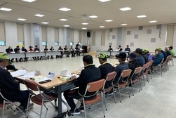 대한노인회 양도면분회, 2분기 정기회의 개최