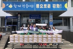 강화읍 새마을회, 사랑의 여름김치 담그기 행사 및 2025 APEC 정상회의 지지 선언