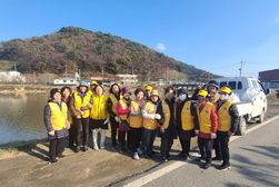 화도면 적십자부녀회, 깨끗하고 아름다운 우리 마을 