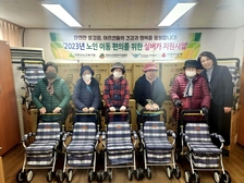 강화군 노인복지관, 이동 편의를 위한 실버카 지원 사업