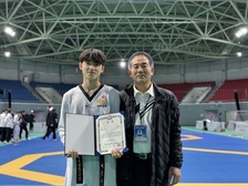 강화군청 배준서 선수, 6년 연속 태극마크 획득