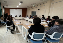 교동면 주민자치委, 월례회의 개최