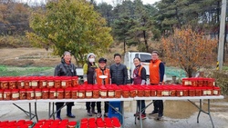 강화읍 지역사회보장협의체,  순무김치 500여통 어려운 가정에 전달
