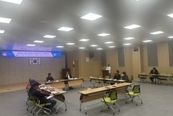 삼산면 새마을지도자,  정례 회의 개최 및 새마을동산 재정비 실시