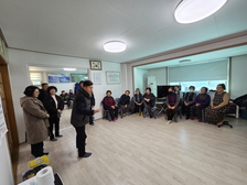 양도면, 한파 대비 경로당 안전점검