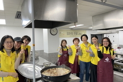 강화군 자원봉사센터, ‘엄마의 주방’ 봉사활동 진행