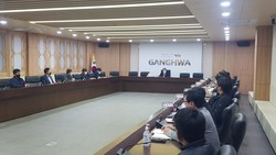강화군, 전문건설협의회와 지역 건설업 활성화를 위한 간담회 가져