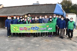 강화읍 새마을회, ‘사랑의 연탄 나누기’봉사활동 전개