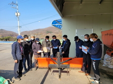 양도면, 설해대비 제설작업 봉사자 간담회