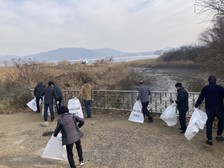 불은면 이장단, 해안쓰레기 수거