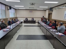불은면 설해대비 제설단 간담회 개최