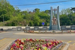 불은면, 새봄맞이 꽃 식재 