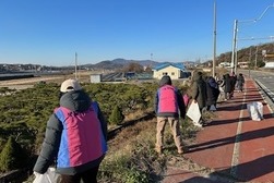 양도면 유관 단체, 나들길 해안가 환경정비 활동