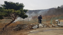삼산면, 가을철 불법 소각 행위 단속강화