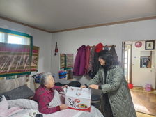 양사면, 취약가구에 사랑의 쌀국수 전달