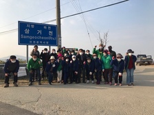 하점면 새마을부녀회 ㆍ 새마을지도자, 삼거천 일원 환경정비활동 합동 실시 