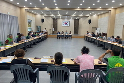 ‘인천시장 방문 대비’ 교동면 이장단·새마을남녀지도자 한 자리에