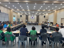  교동면, 강화군체육대회 앞두고 머리 맞대