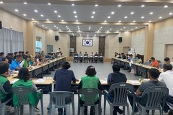  교동면, 강화군체육대회 앞두고 머리 맞대