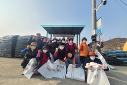 화도면 흥왕2리 부녀회, 환경 정화 활동 실시
