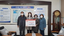 양사면 남녀새마을지도자회, 이웃돕기 성금 100만원 기탁