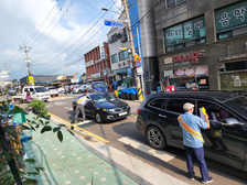 길상면 발전협의회, 교통안전 합동 캠페인 실시