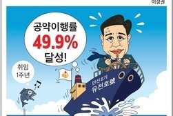 [바른언론 만평] 순항 중!