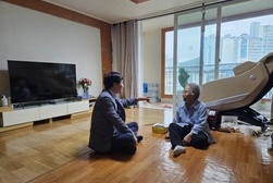 선원면, 장마 및 폭염 대비 홀몸어르신 가정 방문 격려