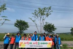하점면 지역사회복지협의체, 이웃나눔 옥수수 파종 