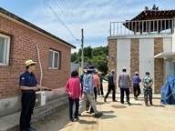 교동면, 2차 자체 민방공 대피 훈련 실시
