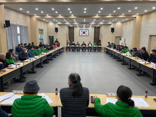 교동면, 올해 마지막 연석회의 개최