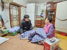 선원면, 동절기 취약계층 안전 검점
