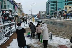 강화군, 군민 안전을 위한 제설 총력전 실시