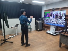 강화군-강화경찰서, 양방향 화상 서비스 활용 경로당 범죄 예방 교육 진행
