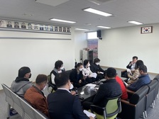 삼산면 주민자치위원회 정례회의 실시