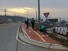 양도면 새마을지도자협의회, 환경정화 활동 실시