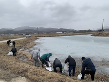 송해면 이장단, 환경 정비 활동 전개