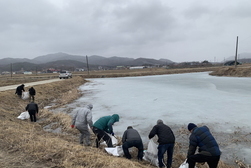 송해면 이장단, 환경 정비 활동 전개