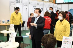 강화군, 75세 이상 어르신 추가접종‘속도전’