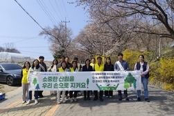  강화군, 북문 벚꽃길 행사 연계 안전캠페인 실시
